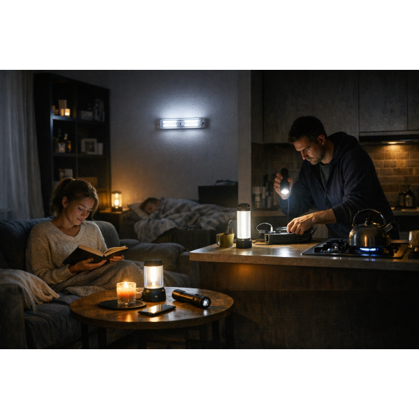 Як організувати резервне освітлення в квартирі