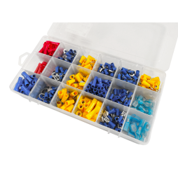 Набір клем 360штук у пластиковій коробці LM2641 Лємансо