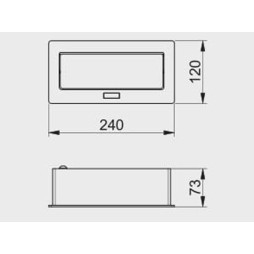 Подовжувач SOFT 2 розетки SCHUKO 2xUSB провід 1,5м з вилкою 220-240V Алюміній GTV