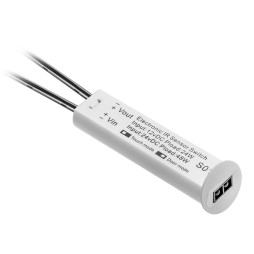 Датчик руху універсальний Білий 3 в 1 12-24V GTV AE-WBBUNI-10DIM