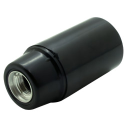 Патрон LEMANSO Е14 бакелит чёрный — итальянский 2A 250V / LM2526 (LM136) (кратно упак. 40 шт)