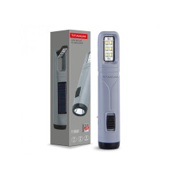 Портативный светодиодный фонарик TITANUM TLF-T10SO с солнечной батареей