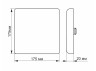 Світильник світлодіодний безрамковий квадратний врізний 24W 4100K 85-265V IP20 VL-DLFS-244 VIDEX