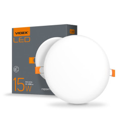 Светильник светодиодный врезной VIDEX VL-DLFR-154 круглый 15W 4100K IP20