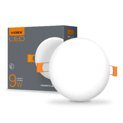 Светильник светодиодный врезной VIDEX VL-DLFR-094 круглый 9W 4100K IP20
