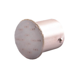 Світлодіодна авто лампа T25-COB 1156 жовтий 24V LEDUA