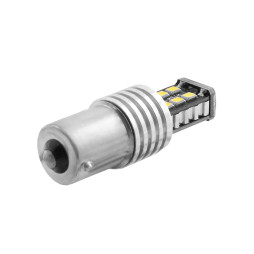 Світлодіодна авто лампа T25-2835-15SMD 1156 білий 12V LEDUA