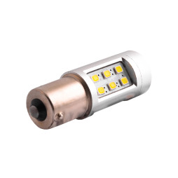 Світлодіодна авто лампа T25-2835-21SMD 1156 білий 12V LEDUA