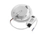 Світильник світлодіодний врізний DownLight круглий 220V SMD24/012/003R cw,ww,w 12W(скло)