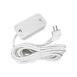 Сетевой удлинитель Lemanso LMK039 с заземлением 2 розетки 5 м