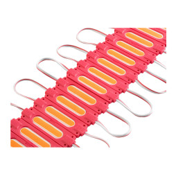 Світлодіодні модулі COB-1шт 12V 2w 70мм червоні LEDUA