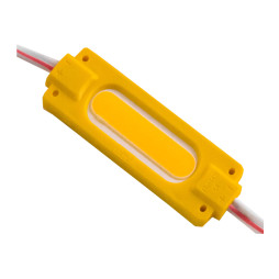 Світлодіодні модулі COB-1шт-2w 70мм жовтий 24V