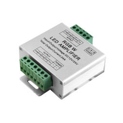 Підсилювач для RGB W стрічки 24А 12-24V LEDUA