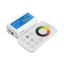 Контролер RGBW 12А 12V радіо сенсорний 8 кнопок LEDUA