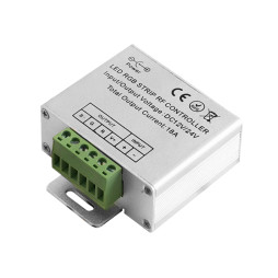 Контролер білий RGB 18А 12-24V радіо сенсорний LEDUA