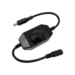 Диммер для светодиодной ленты 1 канал 2А черный