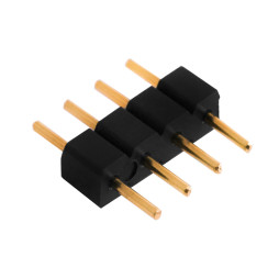 Конектор 10мм RGB папа LEDUA