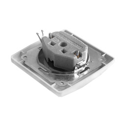 Розетка біла Yaweitai EW-21105