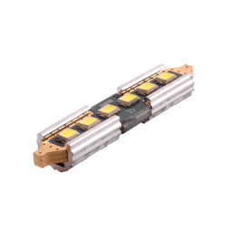 Светодиодная автолампа C5W SV8.5 с обманкой 12В 42мм SMD2835-6led белый