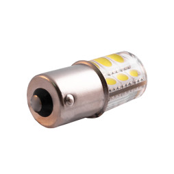Світлодіодна авто лампа T25-5050-12SMD силікон 1156 білий 12V LEDUA