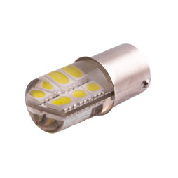 Світлодіодна авто лампа T25-5050-12SMD силікон 1156 білий 12V LEDUA