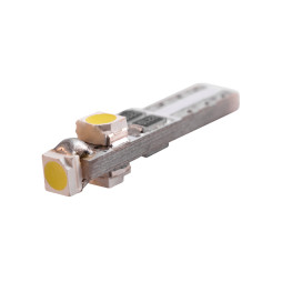 Світлодіодна авто лампа T5-3528-3smd білий 12V LEDUA