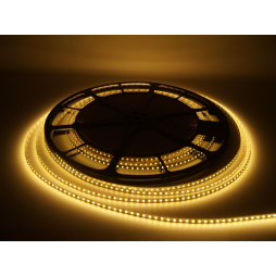 Светодиодная лента 3528-120led-8mm-12V 9,6W/m IP20 двойная плата тепло белый (по 50м в бухте) (1022657) МТК