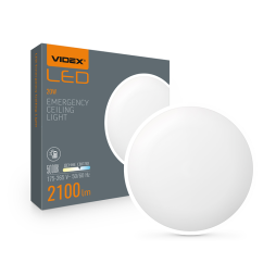 Світильник аварійний накладний 20W 5000K 220V (VL-CLR-EM200-2) VIDEX
