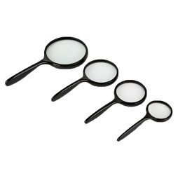 Лупа D=100мм LEMANSO LTL12009