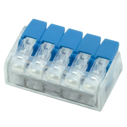 Клема (5-на) Lemanso / LMA2611 (сині прапорці)