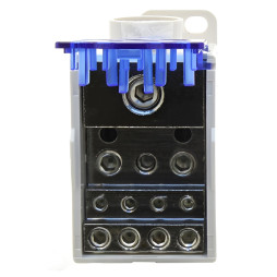 Блок розподільчий на DIN-рейку Lemanso 250A LMA2778 (UKK250)