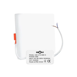 Світильник світлодіодний UNI-2-S18W-5 18Вт 85-265V квадратний врізний 5000К Biom