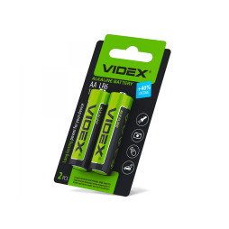 Батарейка щелочная Videx LR6 / AA SMALL BLISTER 2 шт