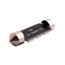 Светодиодная автолампа C5W SV8.5 12В 41мм SMD5050-6led синий