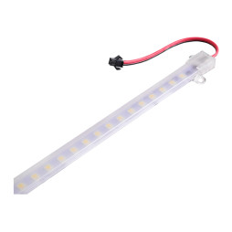 Світлодіодна лінійка 5730-144led IP65 28,8W 6500K 220V 1000мм D12 LEDUA