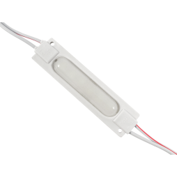 Світлодіодні модулі 5730-6smd 1,54W 12V IP65 лінза білий (по 20шт пластина) LEDUA