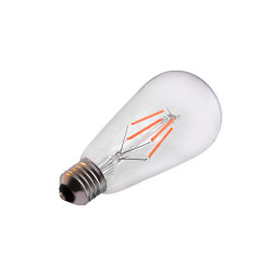 Світлодіодна лампа ming T6 4 4W 220V рожевий