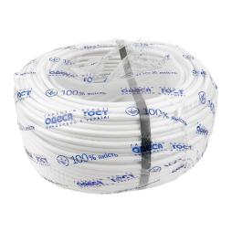 Провід ШВВП 2х1,5 білий мідь Одеса ГОСТ (по 100м)