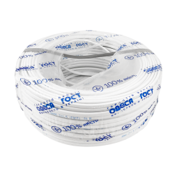 Провід ПВС 2х1,5 білий мідь Одеса ГОСТ (по 100м)