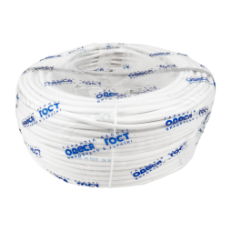 Провід ПВС 2х0,75 білий мідь Одеса ГОСТ (по 100м)