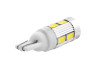 Светодиодная автолампа с линзой T10 W5W 24В SMD5630-10led белый