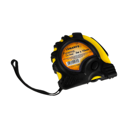 Рулетка 3м*16мм LTL70006 жовто-чорна Лємансо