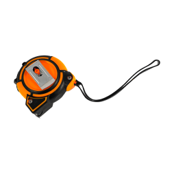 Рулетка 3м*16мм LTL70015 оранжево-чорна Лємансо