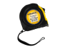 Рулетка 5м*19мм LTL70004 жовто-чорна Лємансо