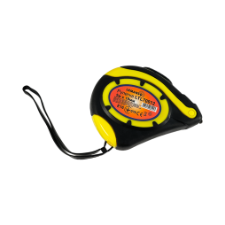 Рулетка 5м*19мм LTL70012 жовто-чорна Лємансо