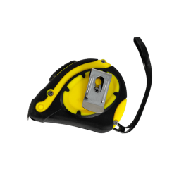 Рулетка 5м*19мм LTL70012 жовто-чорна Лємансо