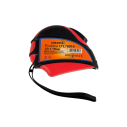 Рулетка 5м*19мм LTL70014 червоно-чорна Лємансо