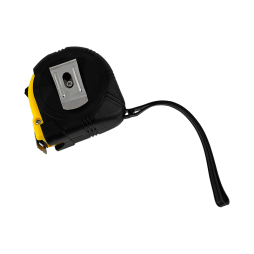 Рулетка 5м*25мм LTL70009 жовто-чорна Лємансо