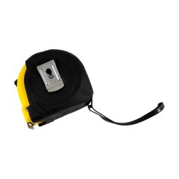 Рулетка 8м*25мм LTL70005 жовто-чорна Лємансо