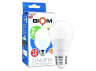 Світлодіодна лампа А60 12W E27 3000K 175-260V матова ВТ-511 Biom
